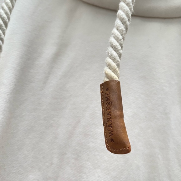 WANAKOME - Artemis Dip Dye Peachy Cowl Neck Hoodie - Picture 4 of 9